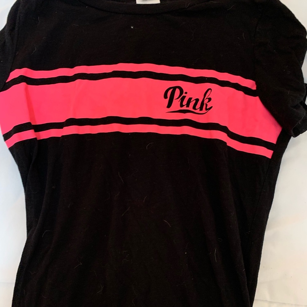 PINK t shirt.